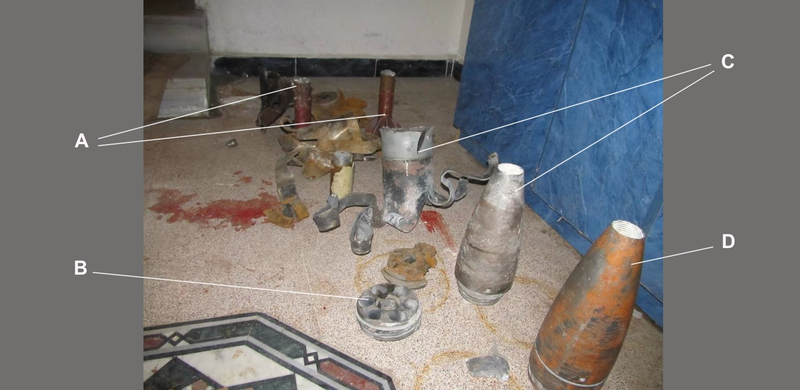 Illustration for article titled All the Weapons Used by the Syrian Regime Against Homs
